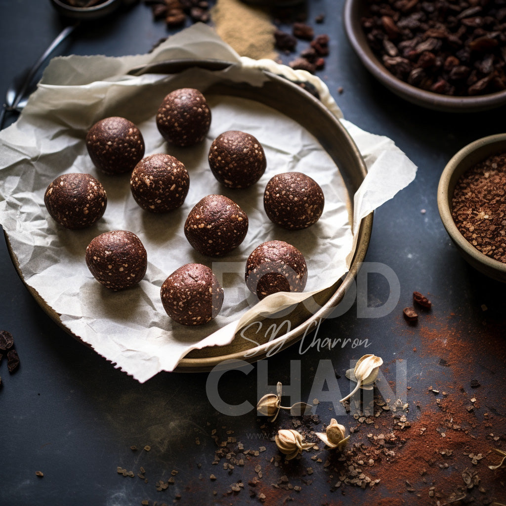 Raw Paleo Chocolate Brownie Bites Recipe (Digital Download)