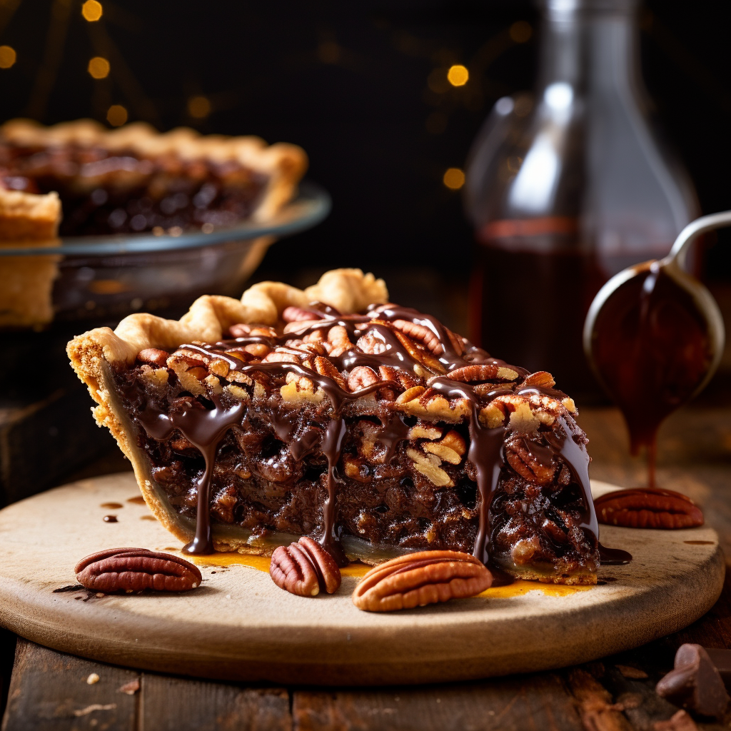 Jack Daniel's Dark Belgium Chocolate Pecan Pie Recipe (Digital Download)